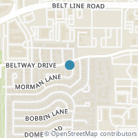 Map location of 4045 Morman Lane, Addison, TX 75001