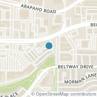 Map location of 3939 Asbury Ln, Addison TX 75001