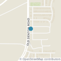 Map location of 12605 Diamond Peak Drive, Fort Worth, TX 76177