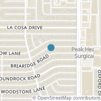 Map location of 7939 Briaridge Rd, Dallas TX 75248