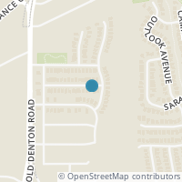 Map location of 3048 Beaver Creek Drive, Fort Worth, TX 76177
