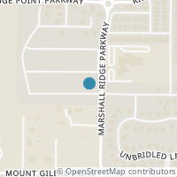 Map location of 433 Silver Chase Drive, Keller, TX 76248