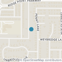 Map location of 1513 Goldenrod Lane, Keller, TX 76248