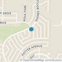 Map location of 2081 Ashbourne Drive, Rockwall, TX 75087