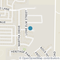 Map location of 2417 Ash Lane, Sachse, TX 75048