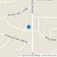 Map location of 12900 Whisper Willows Court, Fort Worth, TX 76052