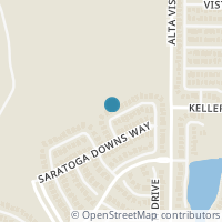 Map location of 3629 Jockey Drive, Fort Worth, TX 76244