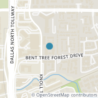 Map location of 5325 Bent Tree Forest Drive #2224, Dallas, TX 75248