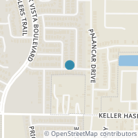 Map location of 4937 Carmel Valley Drive, Fort Worth, TX 76244