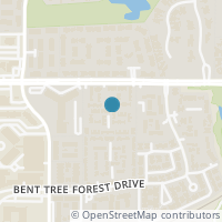 Map location of 5300 Keller Springs Rd #1025, Dallas TX 75248