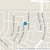 Map location of 13200 Fencerow Road, Fort Worth, TX 76244