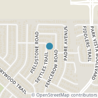 Map location of 13228 Settlers Trl, Fort Worth TX 76244