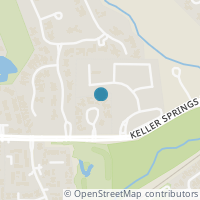 Map location of 8 Green Park, Dallas, TX 75248