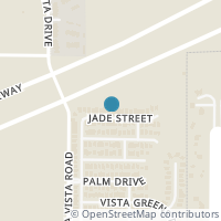 Map location of 3729 Jade Street, Fort Worth, TX 76244