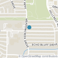 Map location of 6903 Brentfield Dr, Dallas TX 75248