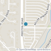 Map location of 6003 Davenport Road, Dallas, TX 75248