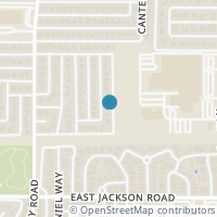 Map location of 2312 Greenhill Drive, Carrollton, TX 75006