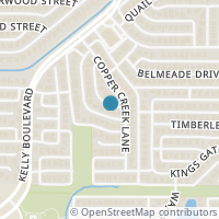 Map location of 2505 Willowdale Dr, Carrollton TX 75006