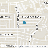Map location of 2606 Ramblewood Dr, Carrollton TX 75006