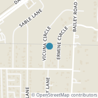 Map location of 6806 Vicuna Circle, Sachse, TX 75048