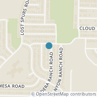 Map location of 3845 Bandera Ranch Road, Fort Worth, TX 76262
