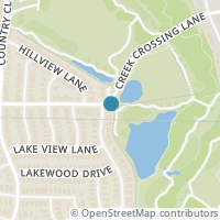 Map location of 6922 Lake Meadow Lane, Sachse, TX 75048
