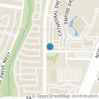 Map location of 288 Palisades Boulevard, Richardson, TX 75080
