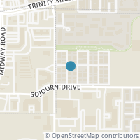 Map location of 17048 Knots Landing, Addison, TX 75001