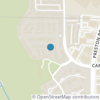 Map location of 5616 Shubert Court, Dallas, TX 75252