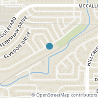 Map location of 6802 Duffield Drive, Dallas, TX 75248