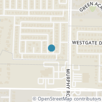 Map location of 2600 Fairfield Drive, Richardson, TX 75082