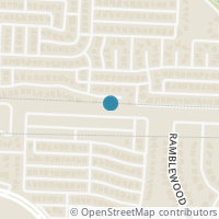 Map location of 533 Green Apple Drive, Garland, TX 75044