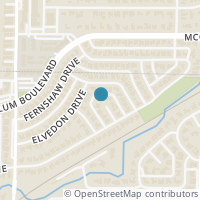 Map location of 6719 Duffield Court, Dallas, TX 75248