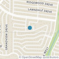Map location of 334 Ridgeview Dr, Richardson TX 75080