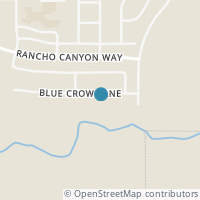 Map location of 325 Blue Buffalo Street, Fort Worth, TX 76120
