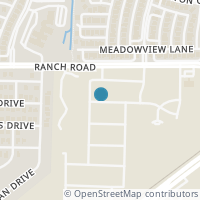 Map location of 4117 Ranchero Drive, Sachse, TX 75048