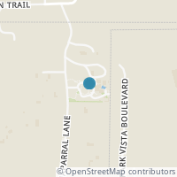 Map location of 14250 Chaparral Lane, Roanoke, TX 76177