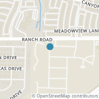 Map location of 4129 Caprock Canyon Road, Sachse, TX 75048