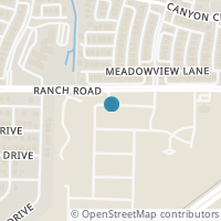 Map location of 4118 Caprock Canyon Road, Sachse, TX 75048