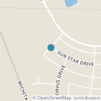 Map location of 2233 Sun Star Drive, Haslet, TX 76052