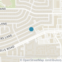 Map location of 4317 Brooktree Lane, Dallas, TX 75287