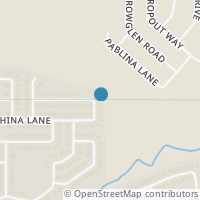Map location of 1101 Kachina Lane, Fort Worth, TX 76052