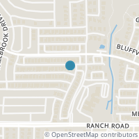 Map location of 3602 Meadow Bluff Ln, Sachse TX 75048