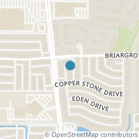 Map location of 17816 Misty Grove Drive, Dallas, TX 75287