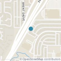 Map location of 3407 Misty Meadow Drive, Dallas, TX 75287