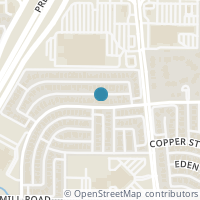 Map location of 3563 Briargrove Lane, Dallas, TX 75287