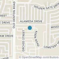 Map location of 1132 Moonstone Street, Carrollton, TX 75007