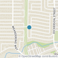 Map location of 7217 BRIARNOLL Drive, Dallas, TX 75252