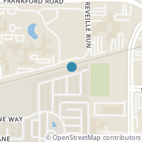 Map location of 8255 Snapdragon Way, Dallas TX 75252