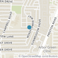 Map location of 17715 Windflower Way #113, Dallas, TX 75252
